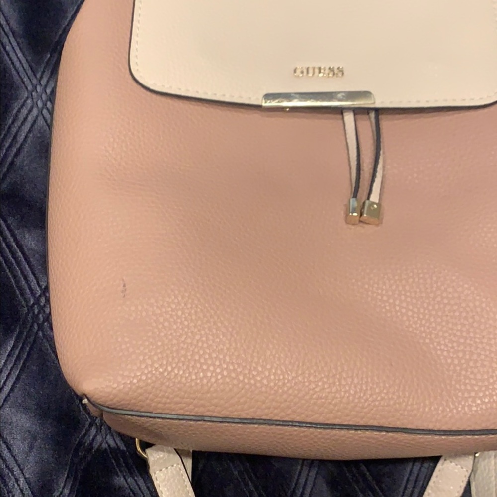 GUESS Leather Backpack - Picture 4 of 8